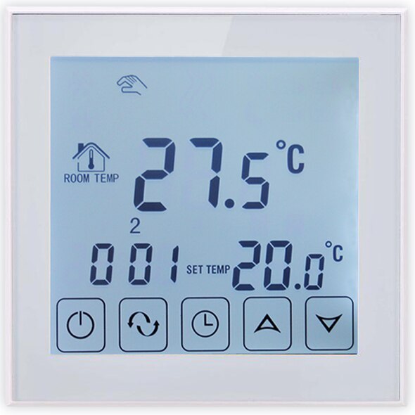TDS23-EP or TDS21-EP Touch Screen Underfloor Heating Thermostat Room Thermostat Temperature Control for Electric Warm Floor: TDS23
