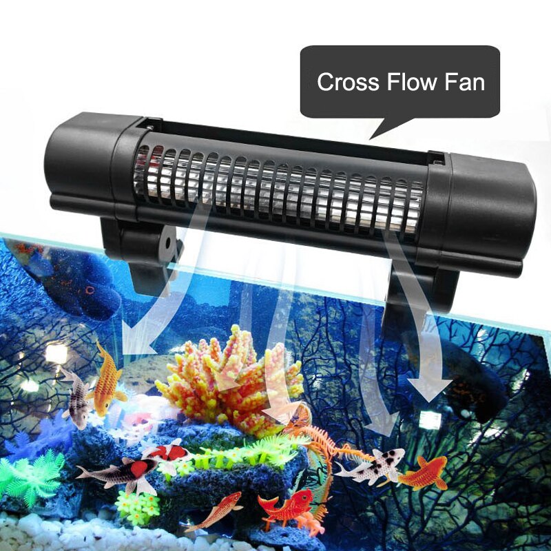 Aquarium Accessories aquarium tank cooling fans Crossflow Fan Aquarium Fish Tank Marine Ponds Cooling Fan Summer Temperature Co