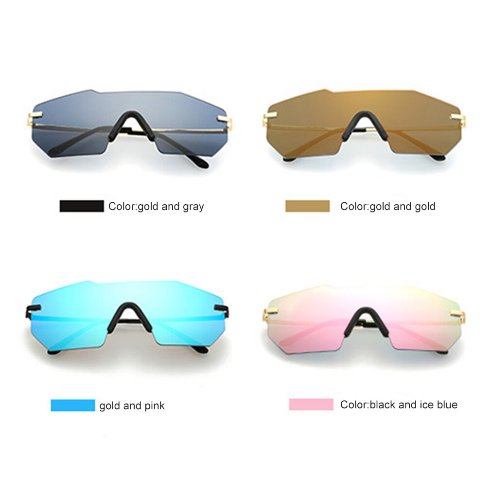 Unisex vintage heren dames polygon zonnebril metalen frame pc lens  uv400 protect super coole zonnebril