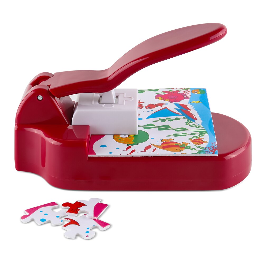 Puzzel Making Machine Diy Craft Kids Puzzel Intelligentie Vroege Onderwijs Speelgoed Interactief Spel Embossing Tool