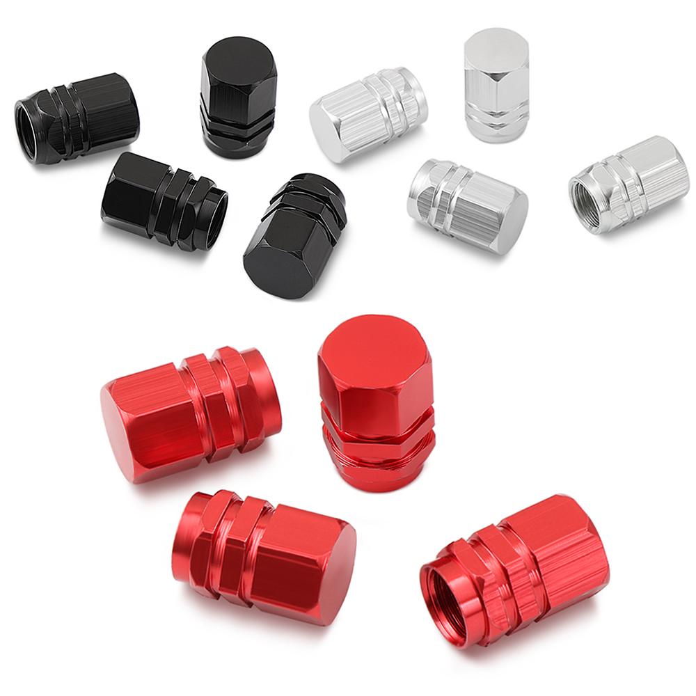 Tapones de válvula de vástago para llantas de coche a prueba de robo para Volkswagen CC GOLF 7 Golf 6 MK6 Polo GTI VW Tiguan