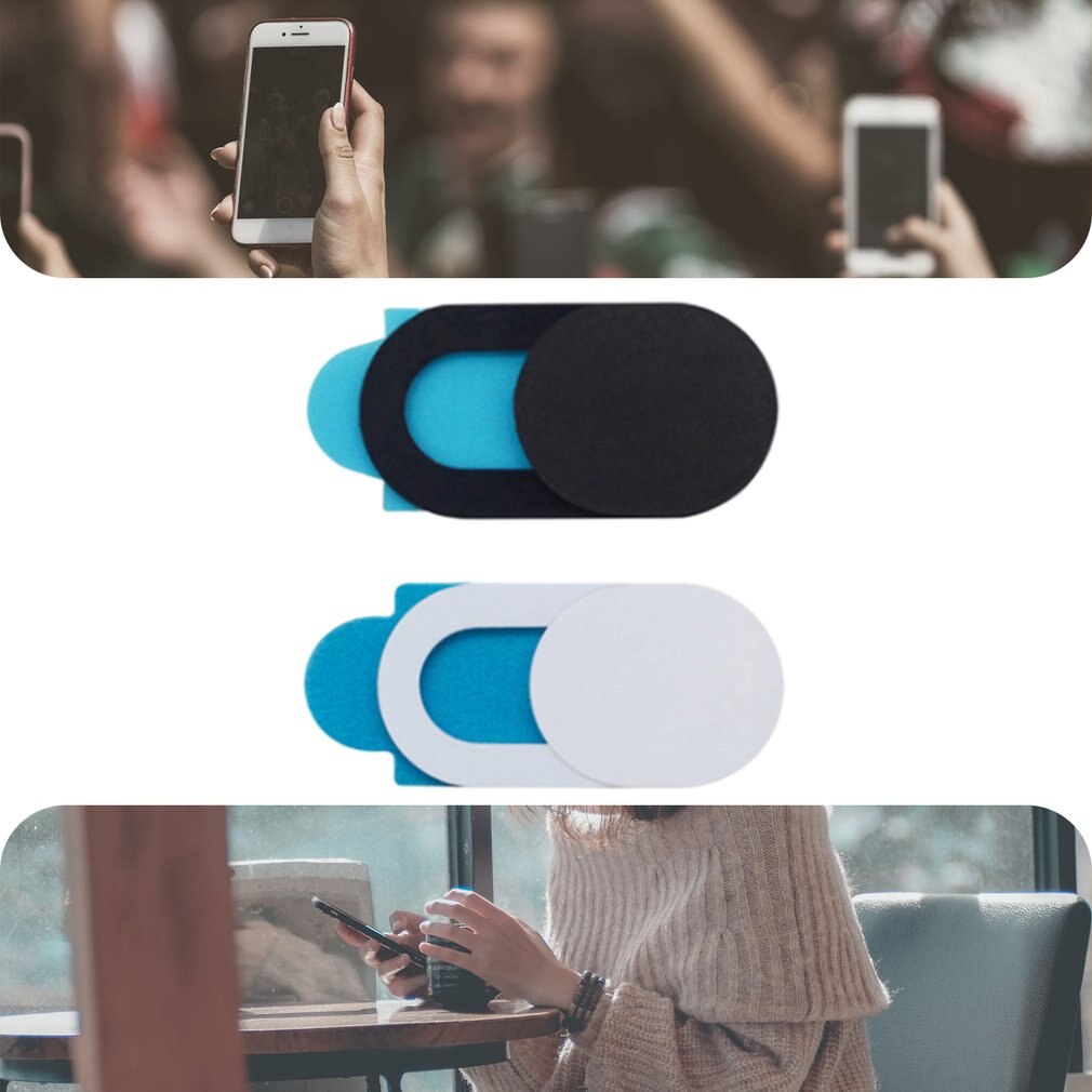 8Pcs Computer Lens Cover Universal Antispy Camera Cover Elliptische Camera Occlusie Stickers Camera Privacy Cover