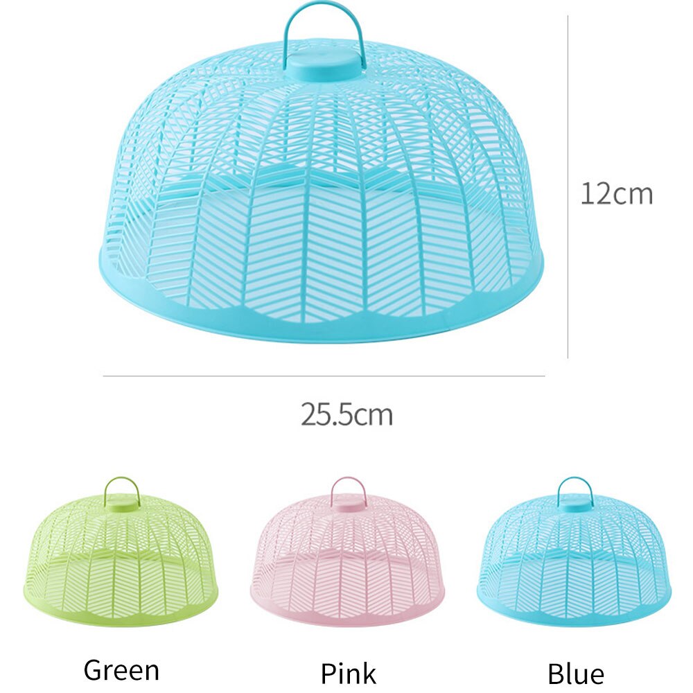 26cm food cover kitchen set dishes easy to clean heat insulation table cover leftover food dust cover protective cover