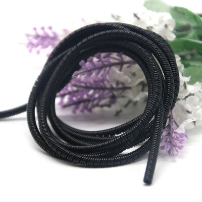 1.5M Solid Colorful TPU Spiral USB Charger Cable Cord Protector Wrap Cable Winder For iPhone Android USB Earphone Cover: 4