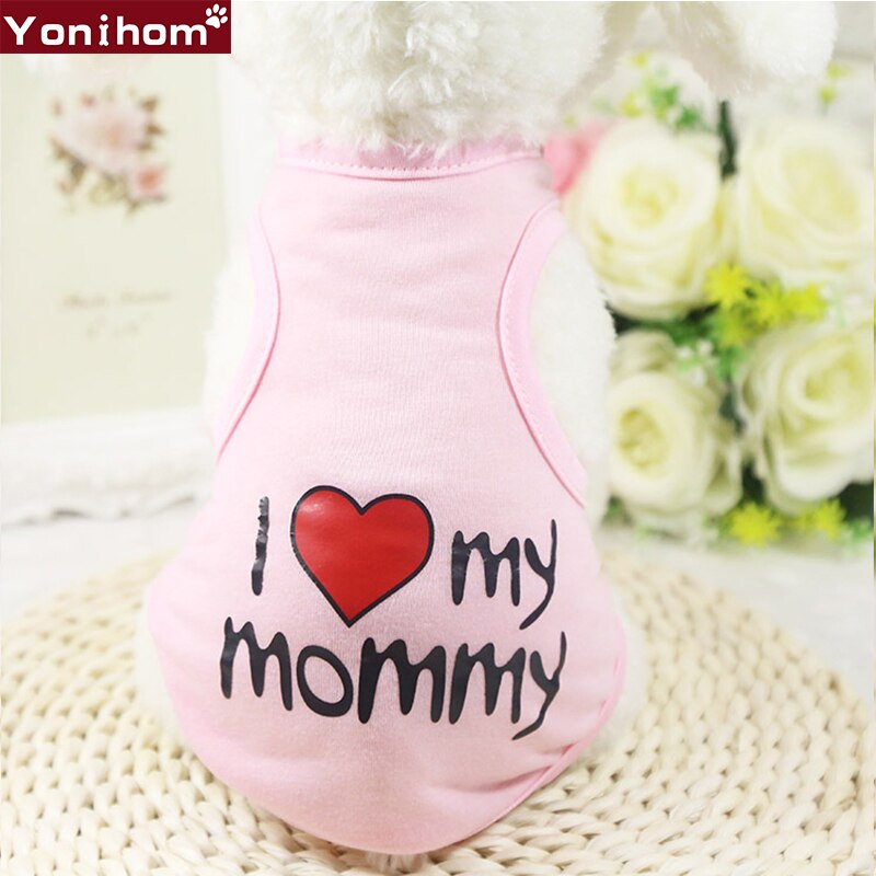 Cheap Small Dog Clothes Summer Spring T Shirt Dog Vest Lovely Pet Clothes Cat Dog Clothes for Small Dogs Tshirt Chihuahua Vest