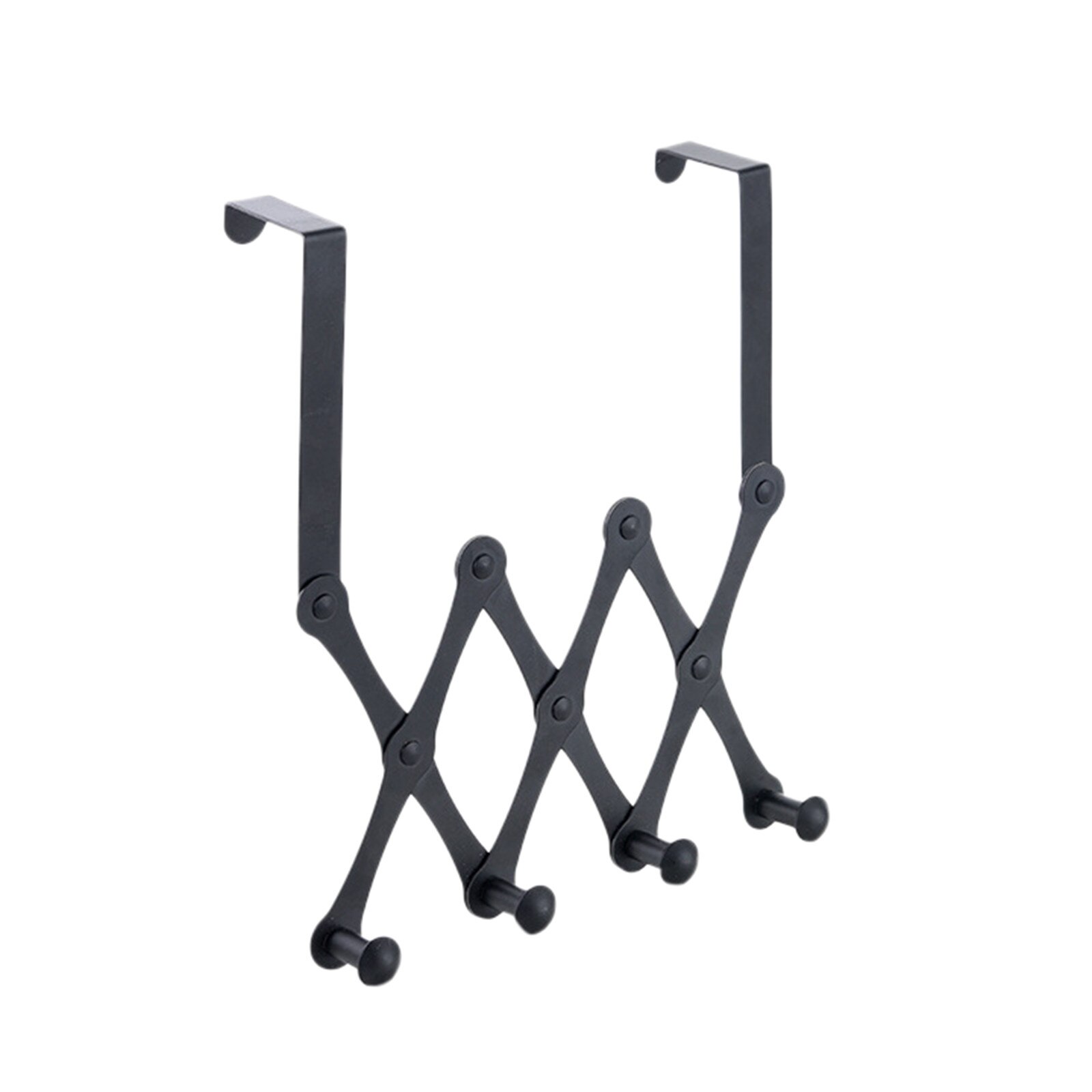 Stainless Steel Door Rear Suspension Telescopic Hook Movable Folding Hook Coat Hooks Folding Swing Arm Swivel Hook: D