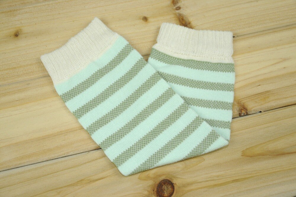 Kinderen gestreepte serie beenwarmers 12 paar/partij baby lente herfst legging sokken 3 kleuren panty's beenwarmers volwassen armwarmers