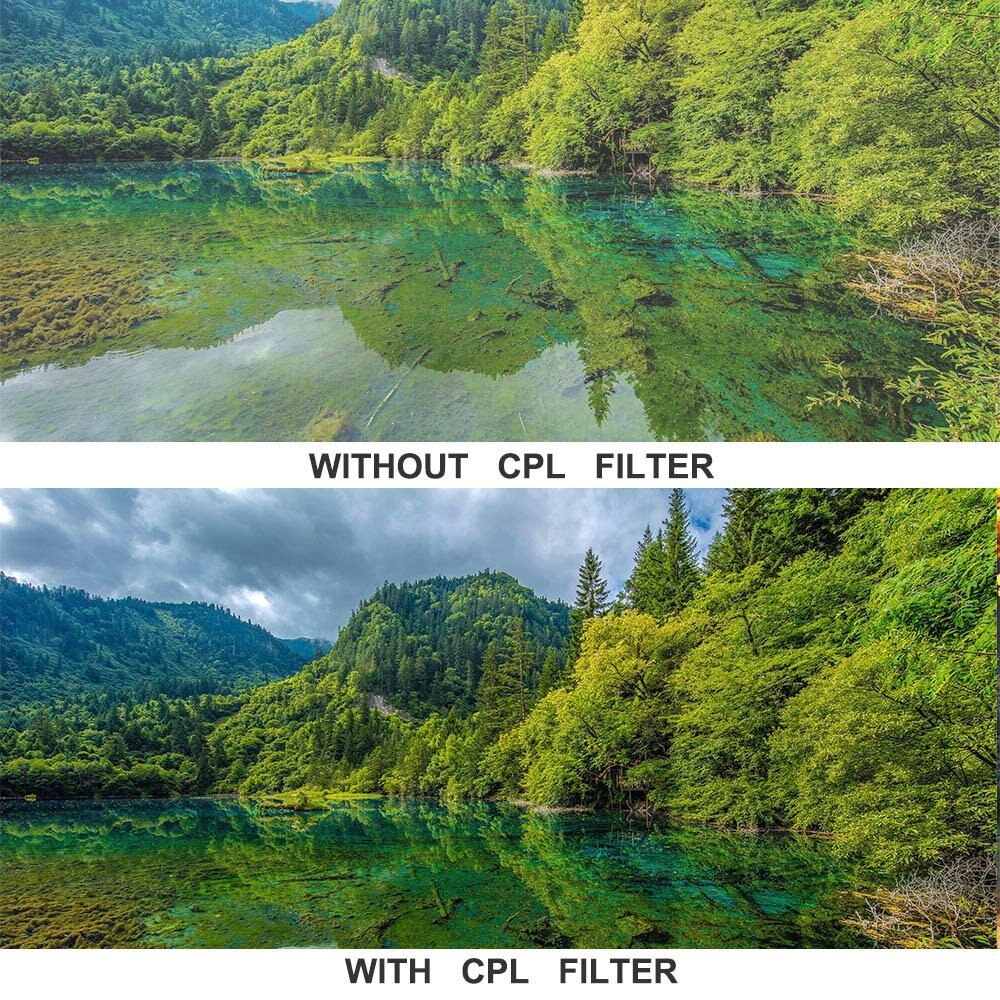 40.5mm UV CPL FLD Filter Kit voor Sony A6500 A6400 A6300 A6100 A6000 A5100 A5000 NEX-6 NEX-5T NEX-3N Camera met 16-50mm lens