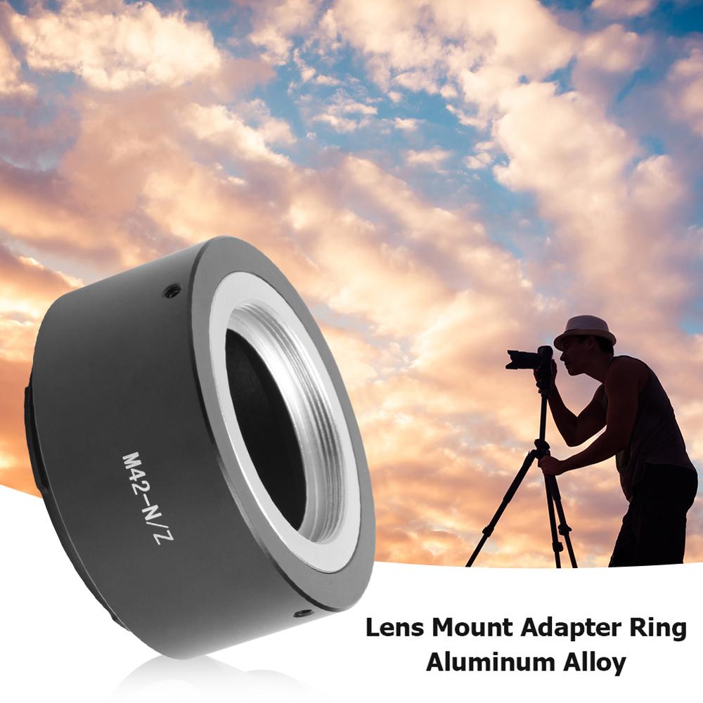 Bague adaptateur pour monture d'objectif M42-NZ pour M42 à pour appareil photo numérique Nikon Z sans miroir