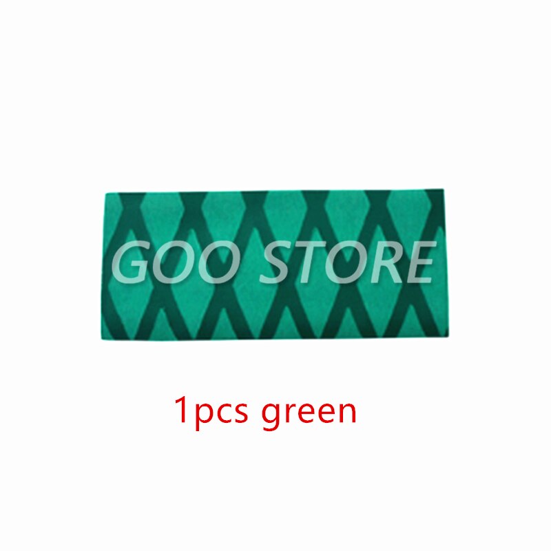 Cinta de agarre para raquetas de tenis de mesa, Material Termocontraíble, juego de Ping Pong, empuñaduras de murciélago, accesorios de banda para el sudor, 1 ud.: 1pcs green