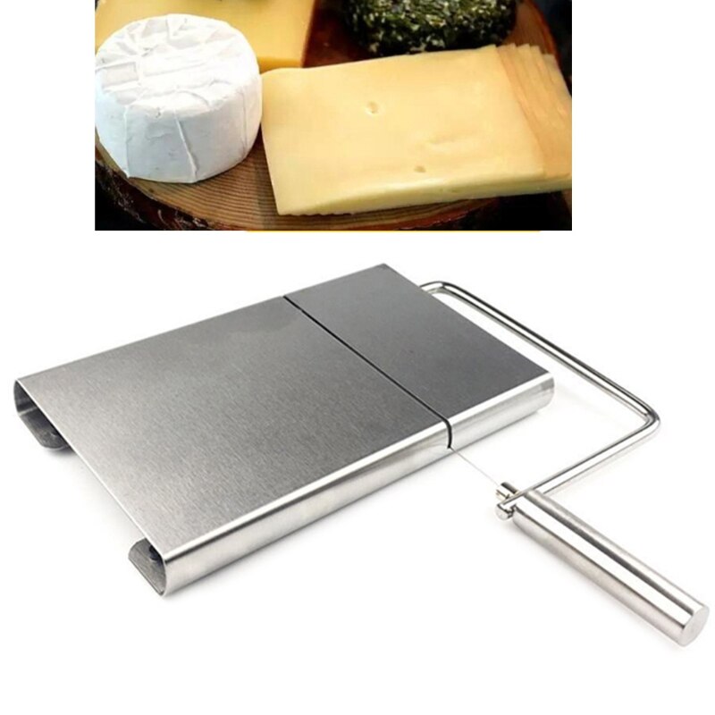 Cheese Slicer Stainless Steel Cheese Cutter Wire Cheese Slicer For Cheese Butte QX2E