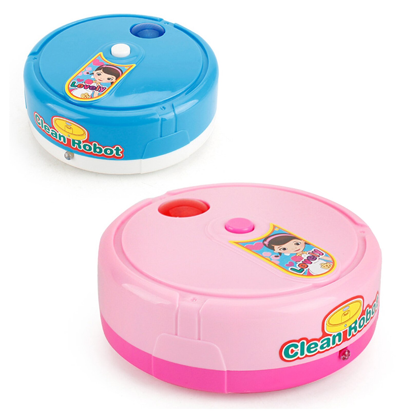 Poppenhuis Elektrische Muziek Reinigingsmachine Stofzuiger Vegen Robot Speelgoed Kinderen Speelgoed Pretend Play Gereedschap Opvoeding Speelgoed