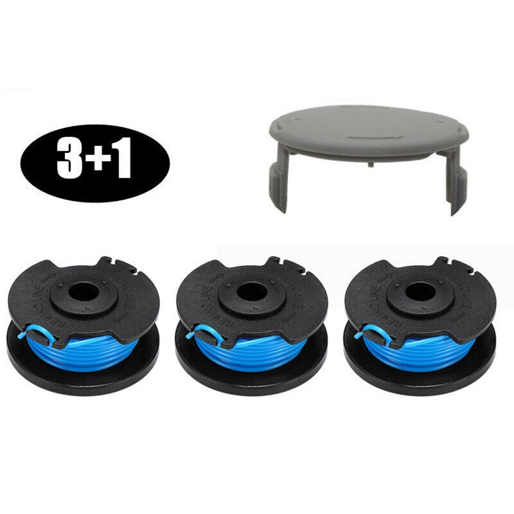 3 Wire Feeder Spools With Spool Cover Ryobi No. 1 Mower Ac14Rl3A Replacement Spool