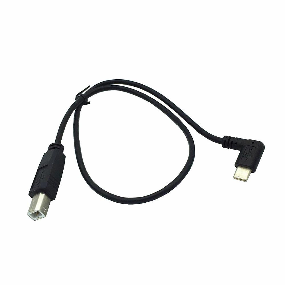 DANSPEED USB-C USB 3.1 Type C Male Connector to USB-B USB 2.0 B Type Male Data Cable Printer Scanner Cable