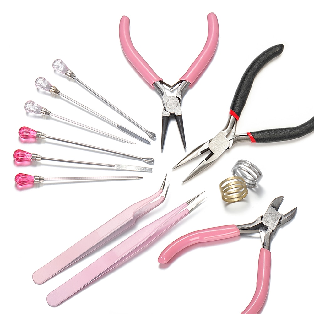 Plier Tools Set for Silicone UV Epoxy Resin Mold Jewelry Making Craft DIY