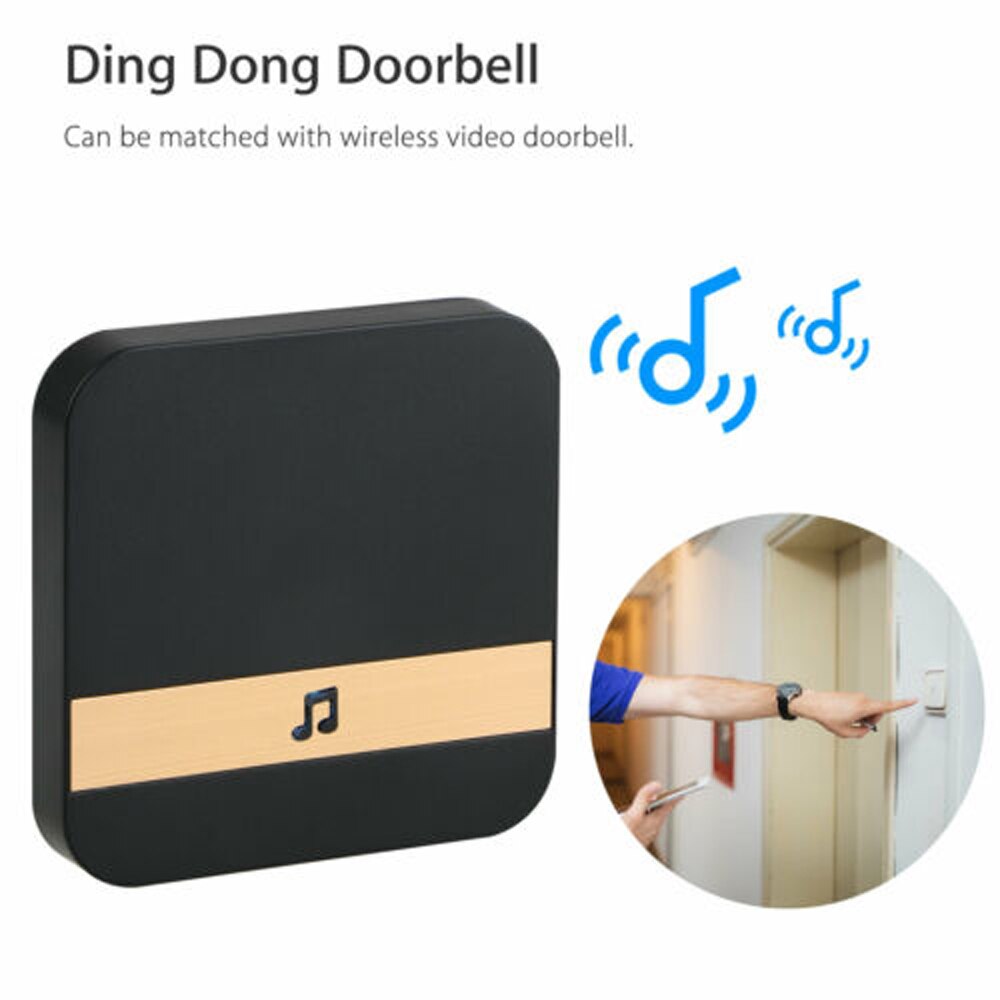 Doorbell Receiver For Smart Indoor Doorbell Wireless WiFi Door Bell US EU Plug XSH app