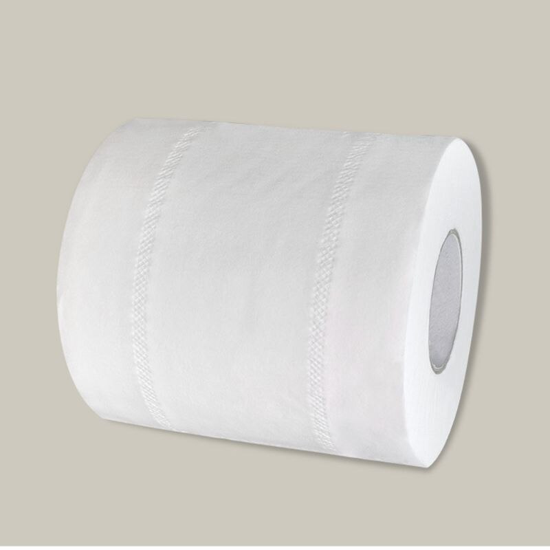 1 Roll Toilet Paper No Fluorescent Agent Soft Stronge 4-Ply Sheets Bath Tissue