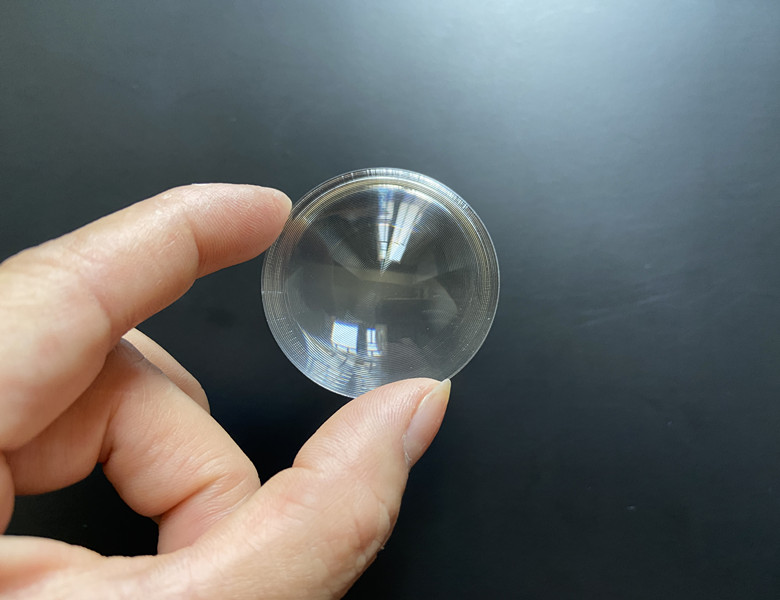 Acryl fresnellens met een diameter van 42mm en een brandpuntsafstand van 40mm, fresnellens projector, vr-bril, virtual reality fresnel