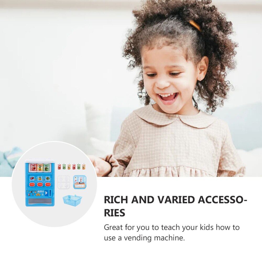 1Pc simulazione distributore automatico giocattolo divertente educativo creativo distributore automatico giocattolo giocattolo per bambini distributore automatico di simulazione per bambini
