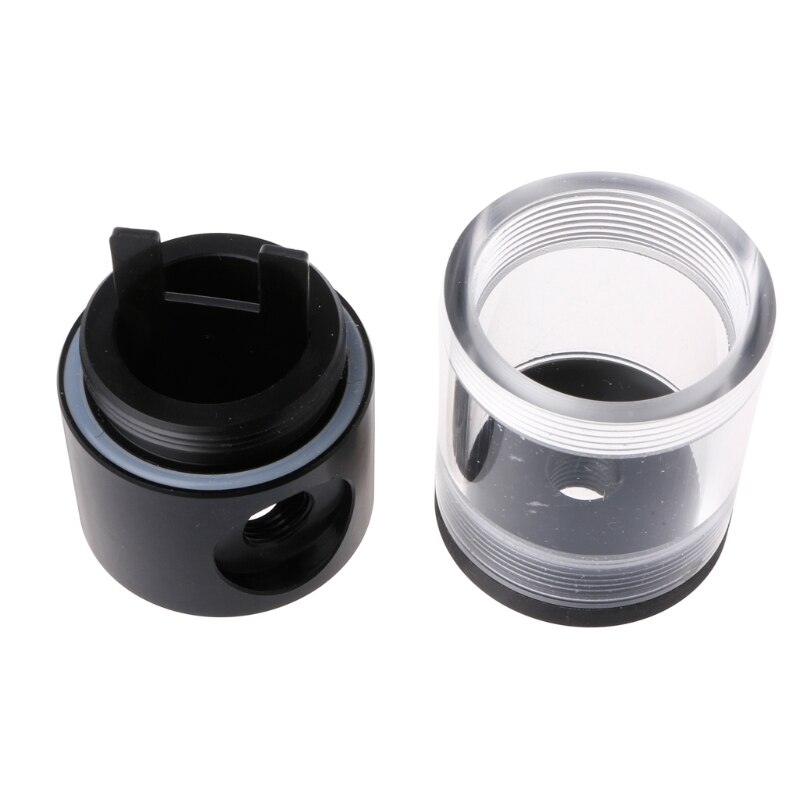 PC Water Cooling Kit 50mm Diameter G1/4" Cylinder Reservoir Tank 9/19/40cm For Computer Water Cooling O28 19