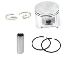 Kit de pistón de motosierra, juego de pistón de cilindro, Kit de anillo de pasador para pistón husqm y Kit de 2 anillos de 45mm, se adapta a 353 motosierra Jonsered CS2152