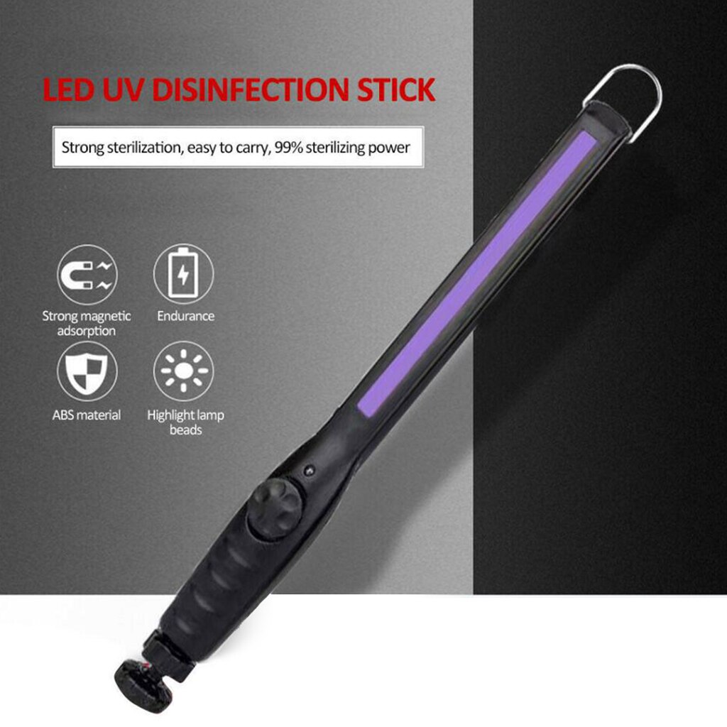 Handheld Electric USB UV Disinfection Light Sterilizer for Home