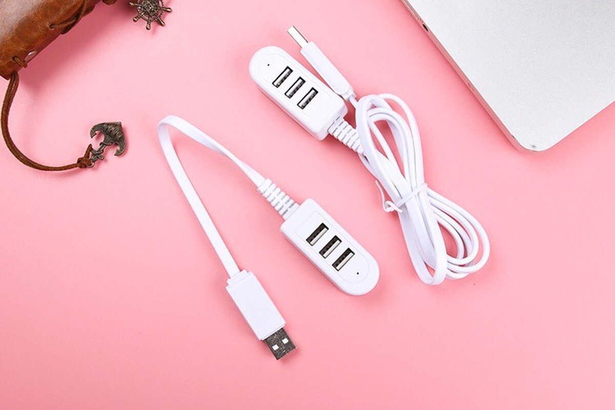 3 Port USB HUB USB3.0 Splitter Hub High-speed Expansion Usb Charging 30cm for PC Laptop Computer