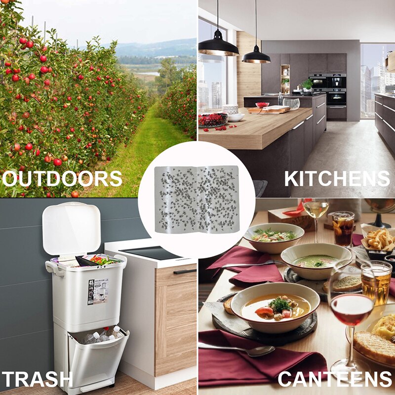 Newly Flies Sticky Multifunctional Fly Catching Paste Practical Fly Catching Tool for Home Living Room Kitchen