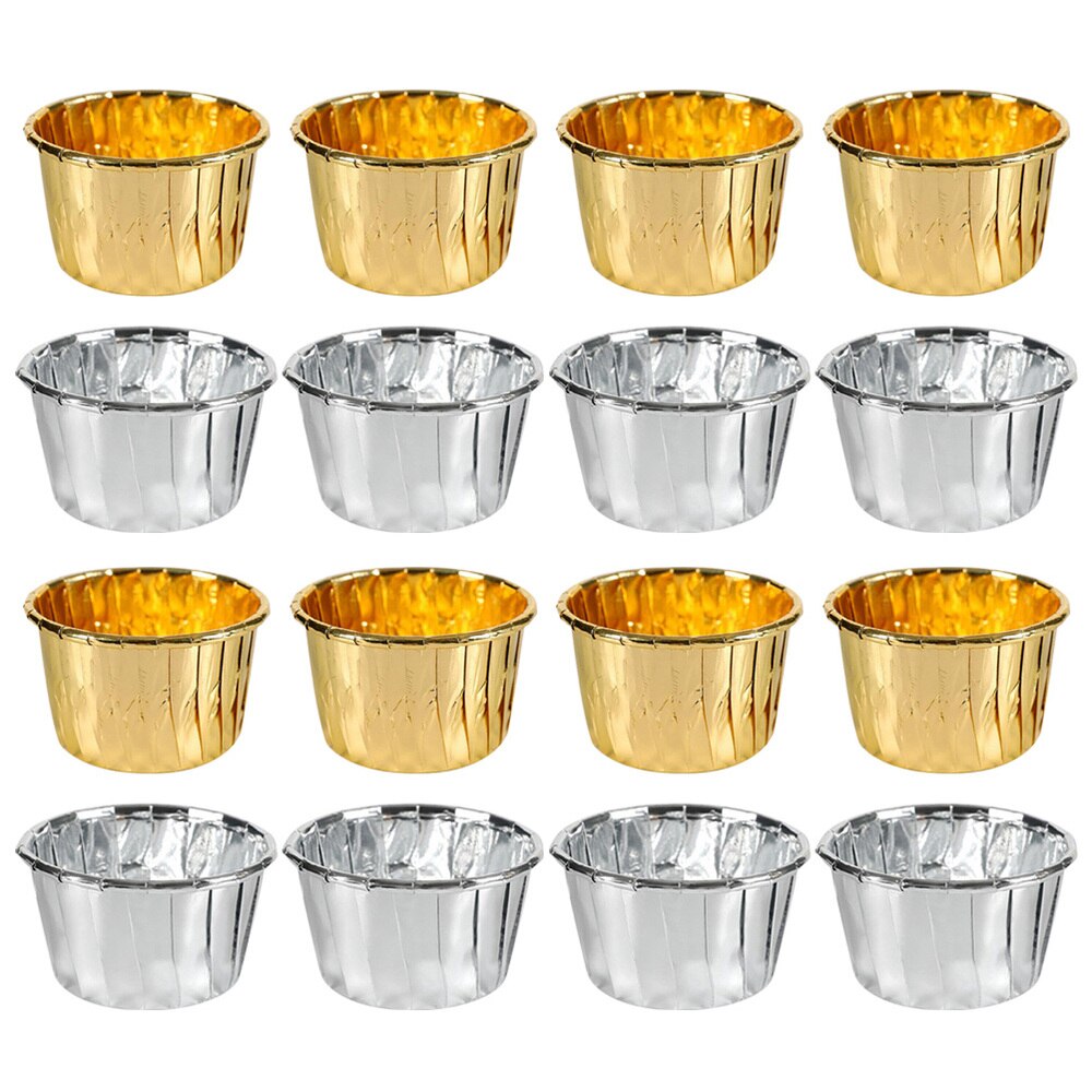 100 Stuks Cake Cups Wegwerp Hittebestendig Gekruld Papier Feestartikelen Muffin Cup Cupcake Wrappers Voor Bakken Bruiloft Verjaardag