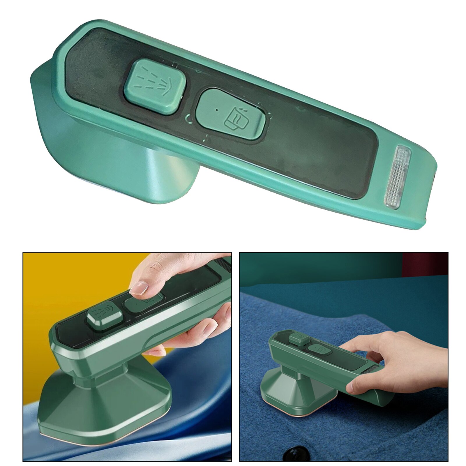 Portable Handy Electric Heat Pressing Iron for Clothes DIY T Shirts Hats Trousers, EU Plug