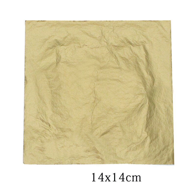 100 feuille or Rose argent feuille de cuivre feuille papier dorure décor Art artisanat: Gold