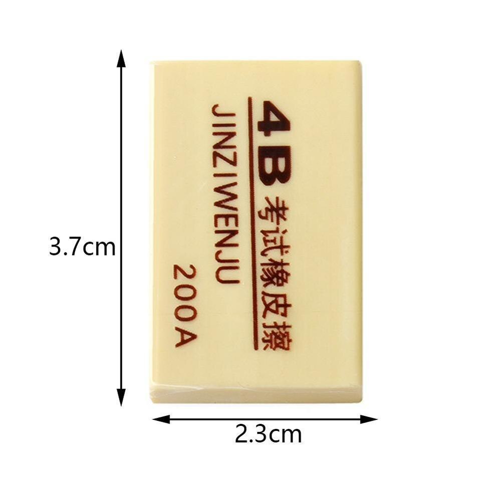 4B ołówki gumka Korea pisanie rysunek gumka gumka robić mazania-rysunek artystyczny szkolne materiały papiernicze robić szkoły biurowej: 200A
