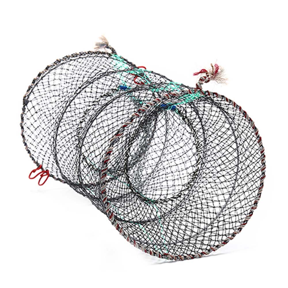 Fiske sammenklappelig fælde kaste krabber krebs hummer fangst gryde fælde fiskenål ål rejer levende agn