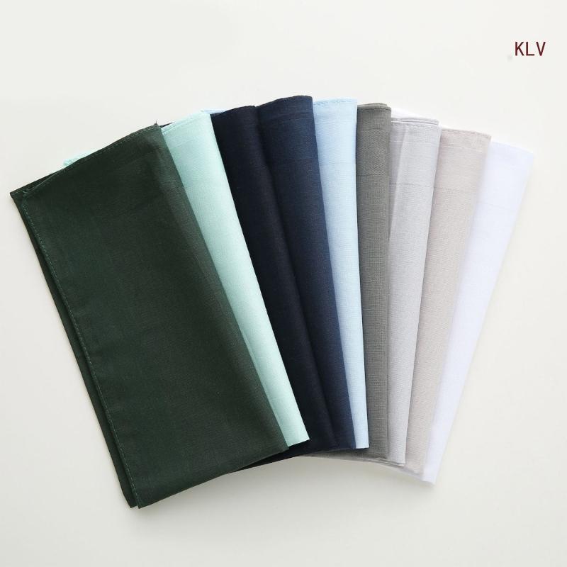 Zachte en absorberende zakhanddoek Zachte kleur zakdoeken voor bruidegoms Bruiloft 6XDA