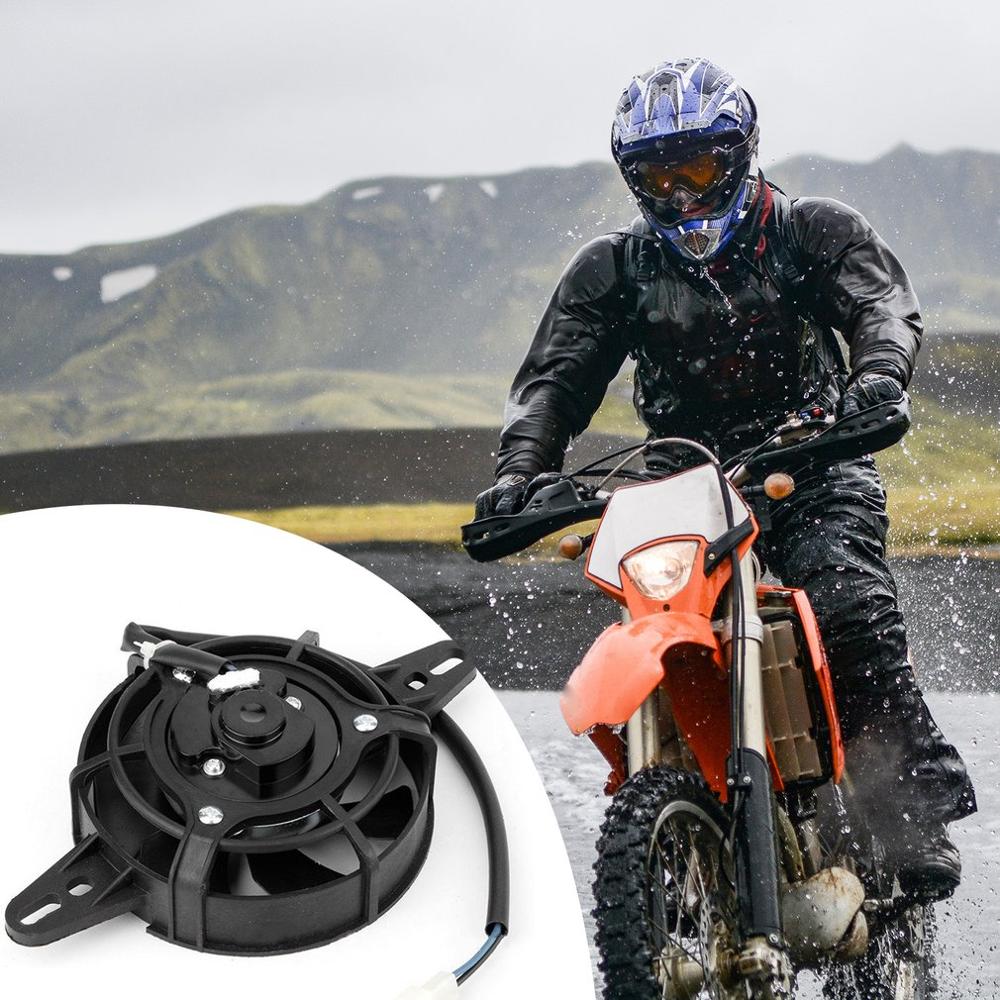 Motorcykel modifierad elektrisk radiator kylfläkt oljekylare vattenkylare elektrisk radiator kylfläkt 200cc 250cc atv