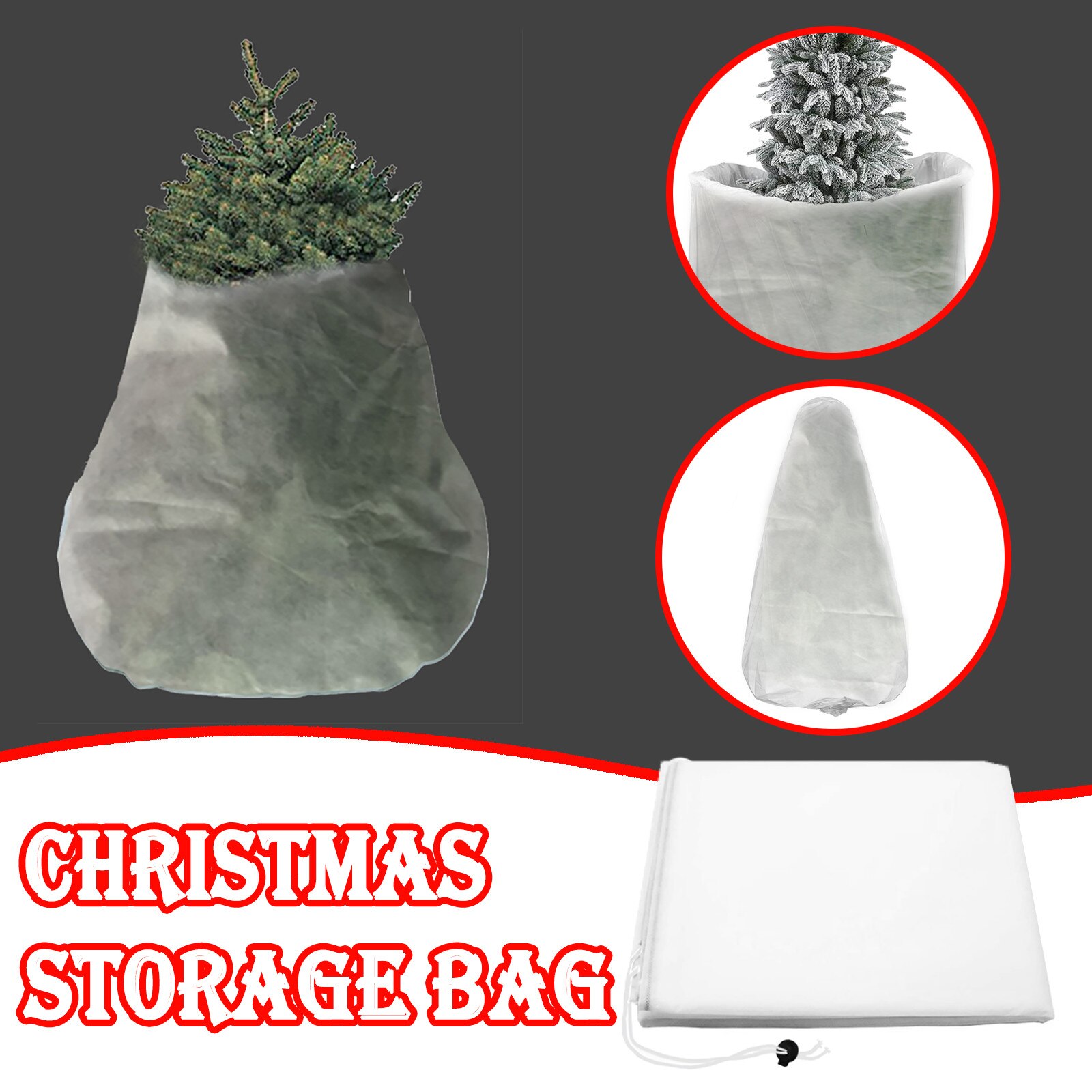 T# Warm Cover Christmas Tree Shrub Plant Cover Protecting Bag Frost Protection Yard Garden Winter Protection Plant Cover
