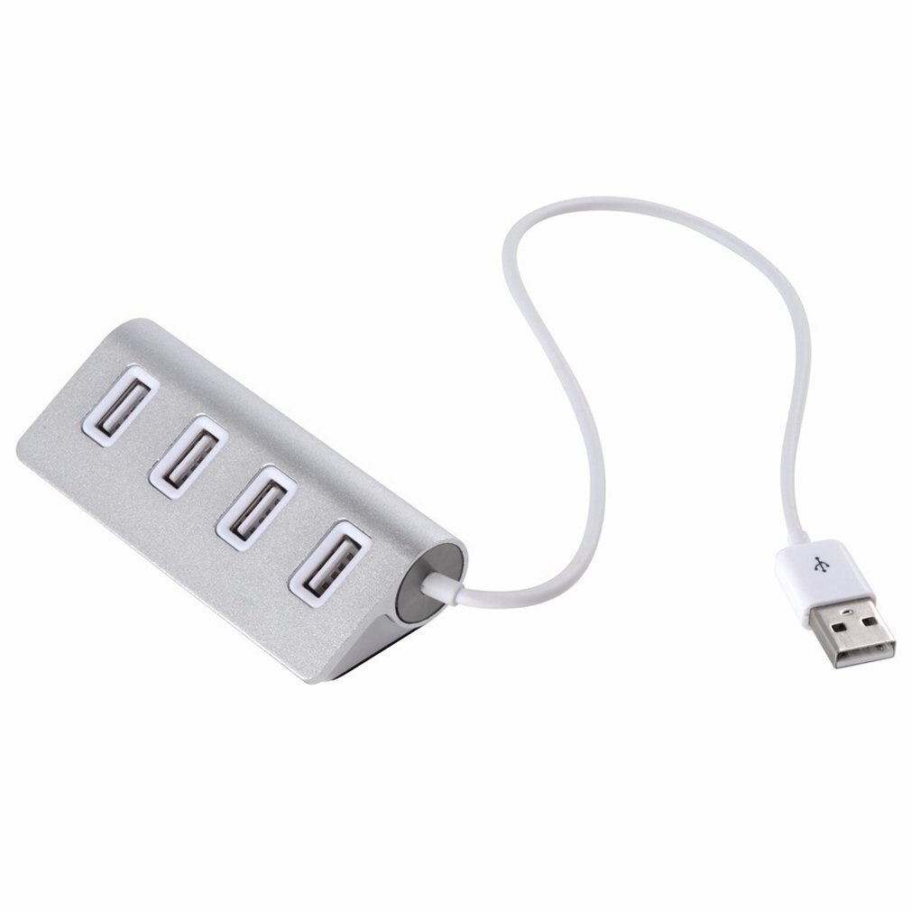 Usb Hub Usb 2.0 Hub 4-Port Usb Splitter Met Led Usb Adapter Voor Macbook Pro Pc Computer Accessoires usb Hub Vier Poorten