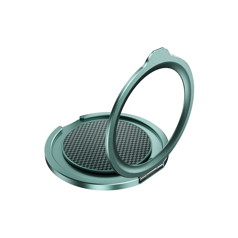 Benks Magnetic Ring Holder for iPhone 0.39mm ultra thin metal stand 360° Rotating phone ring holder iPhone 12/13/14/15/16: Light Green
