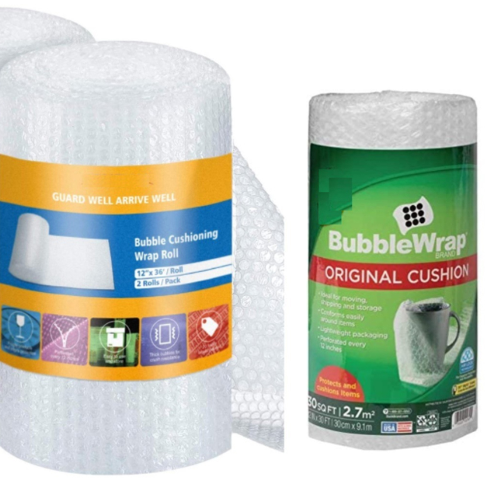 1 Roll Bubble Cushion Wrap Roll for Packaging Moving Boxes Supplies Packing Storage Wrap Padding Roll