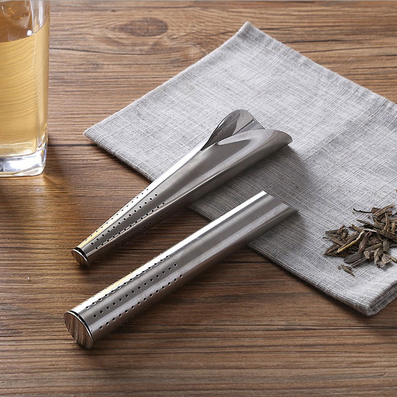 Filter Tea Balls Stainless Steel Tea Strainers Oblique Tea Stick Tube Tea Infuser Steeper L 16cm