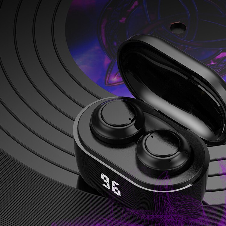 A6 tws trådløse bluetooth in-ear øretelefoner touch kontrol hifi stereo sports headset håndfri opkalds øretelefoner til android ios