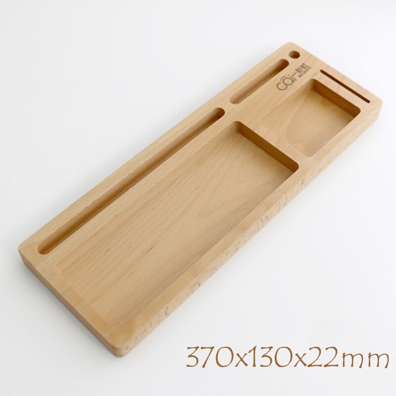 Houten Tafel Opbergvak Micro Telefoon Ipad Houder Opbergdoos Voor Home Hotel Receptie Studeerkamer Slaapzaal Woondecoratie