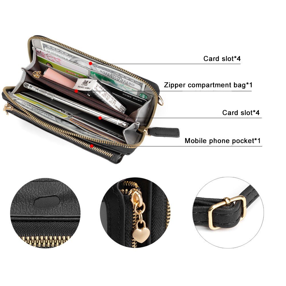 Rfid Women Phone Wallet