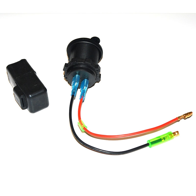 Motorsykkel usb sykkellader til kawasaki versys 650/1000/ x300/ x650/ ninja 400/ ninja 650 med relé /12v 22a