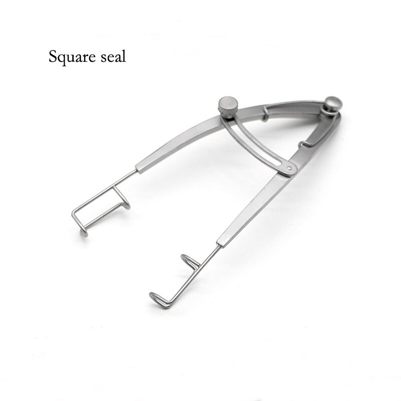Eye lid Opener Eyelid Opener V-shaped steel Wire Adjustable Eye Medicine Double Eye lid Eye angle Opener: Khaki