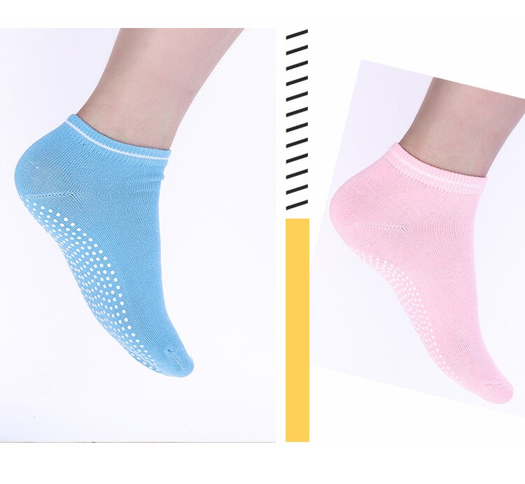 neue Kleber Nicht-Unterhose Socken unisex Süssigkeit Farbe Fitness Sport Stiefel Socken Boden Socken Trampolin Socken Yoga Socken