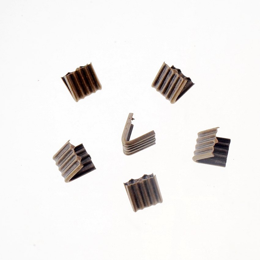 Frete Grátis 20 Pcs Metal Zipper Reparação Up Zíper Rolha Para DIY Acessórios Ferramentas Sob Medida: bronze