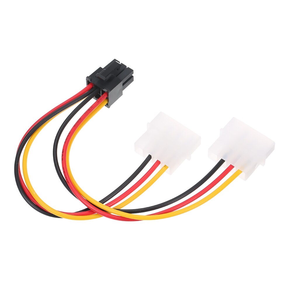 4 p om 6 p Power Kabel Graphics Videokaart 4 Pin Molex naar 6 Pin PCI-Express PCIE voeding Kabel Cord
