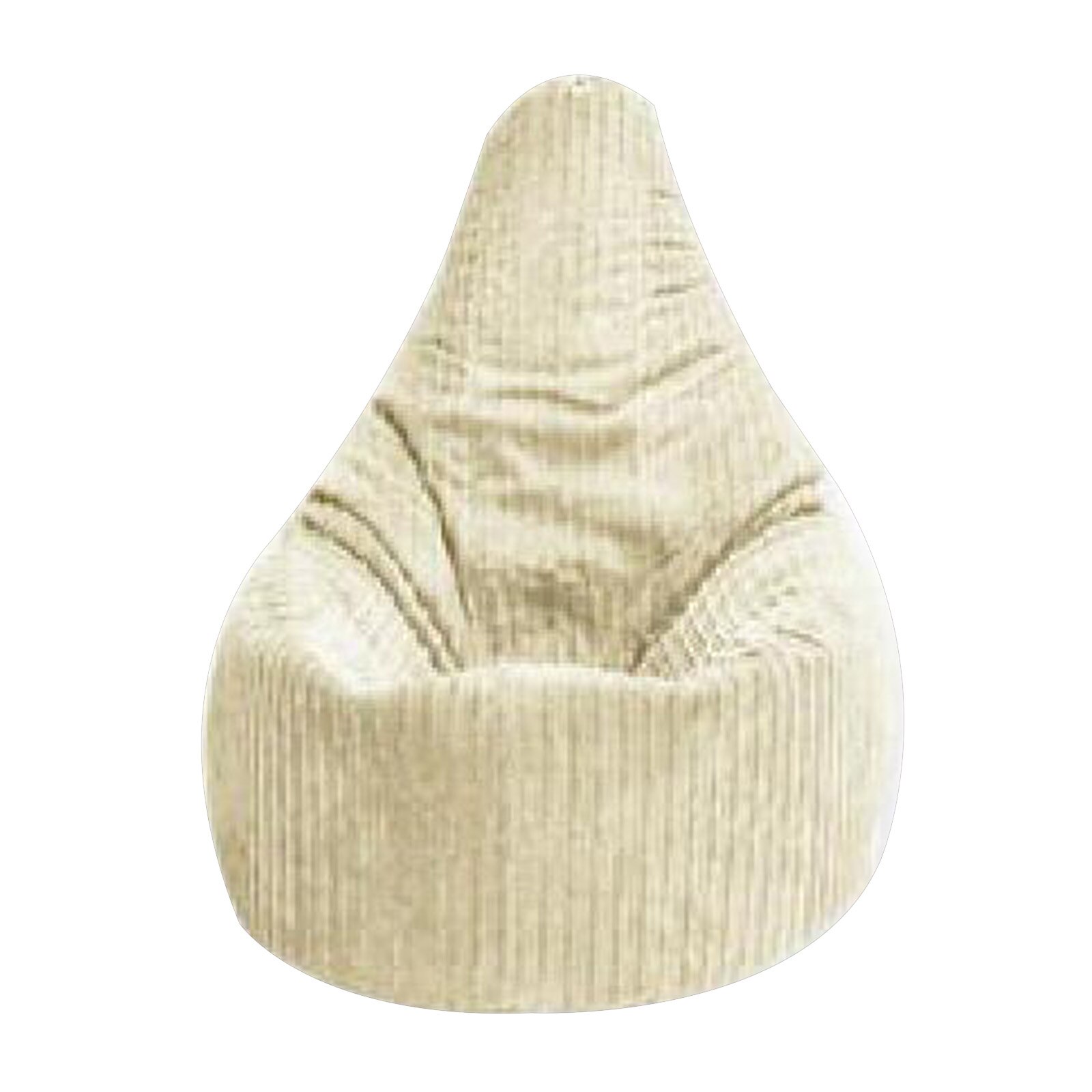Bönor säte hög rygg vuxen spel böna säte bönor fritids soffa vardagsrum bekvämt sovrum corduroy 70*95cm spel soffa: Beige