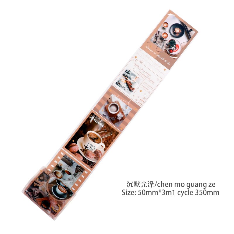 JIANWU 50mm*300cm Romantic Life Series Washi Tape Cute Collage Journal Decoration Material Stickers Masking Tape School Supplies